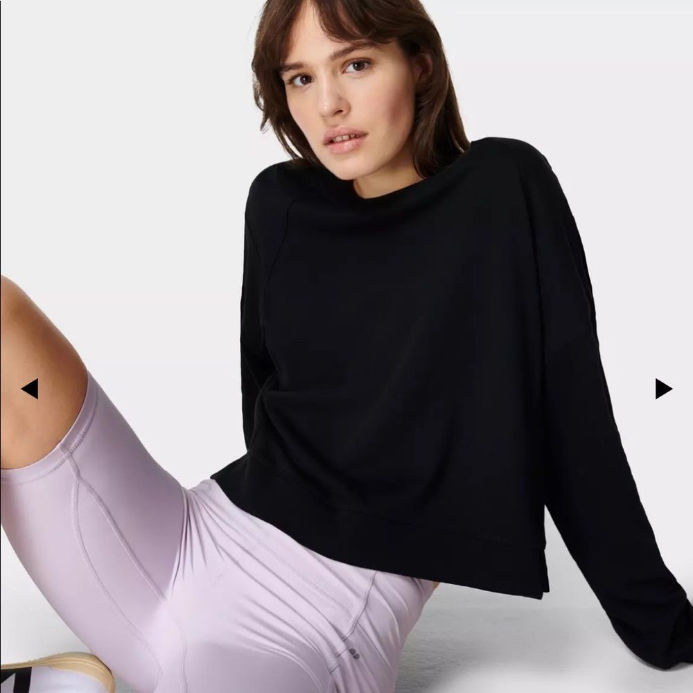 Sweaty Betty After Class Crop Sweatshirt*